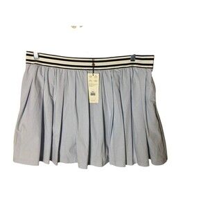 Calia Skort Women's Size XL Halogen Blue 15.5" Pleat